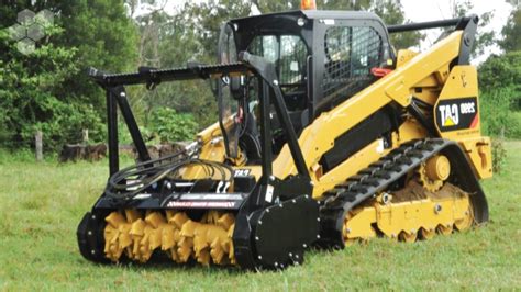 used skid steer mulcher for sale near me|skid steer with mulching head for sale.